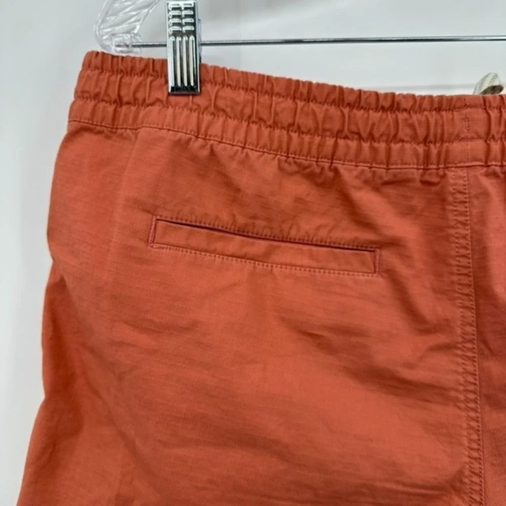 Vuori Womens XL Vintage Ripstop Shorts Cinnamon Orange Organic Cotton - Picture 6 of 8